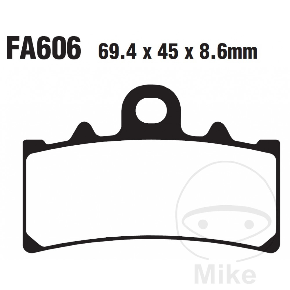 BMW G310R G310GS C 400 GT X Brake Pad Front Sinter EPFA EBC