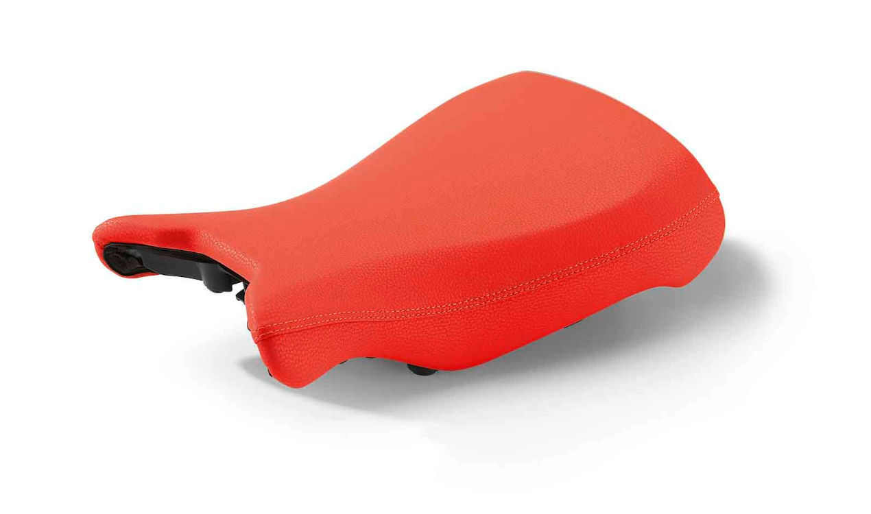 Asiento individual original BMW Racingred para portaequipajes R nineT + Pure + Scrambler + Urban G/S