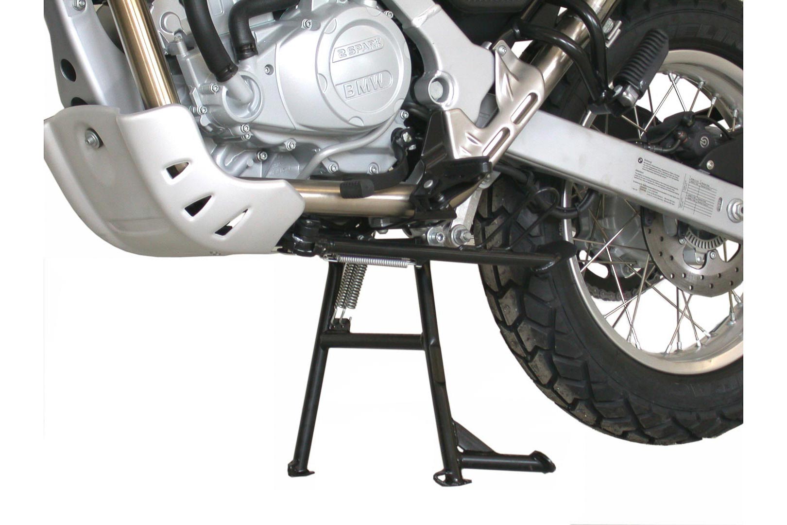 Cavalletto centrale SW-Motech nero per BMW F650GS / Dakar / G650GS Sertão