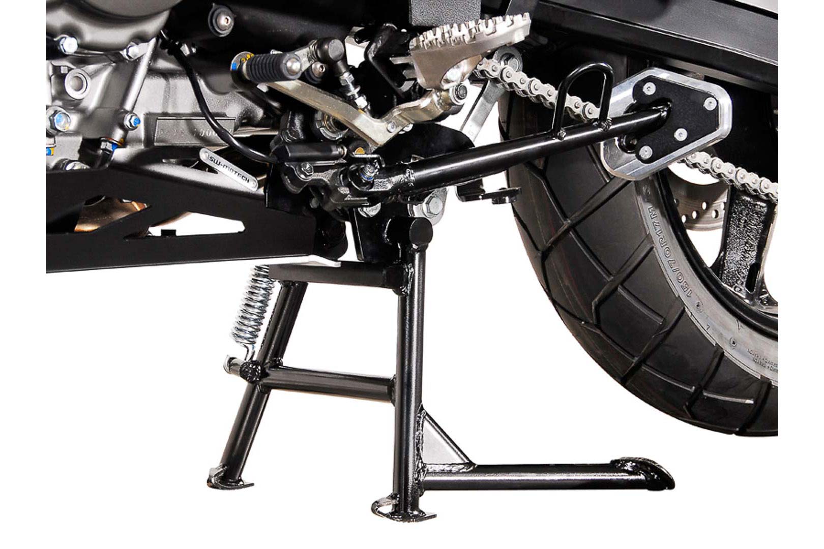 Soporte central SW-Motech negro para Suzuki DL 650 V-Strom (11-)