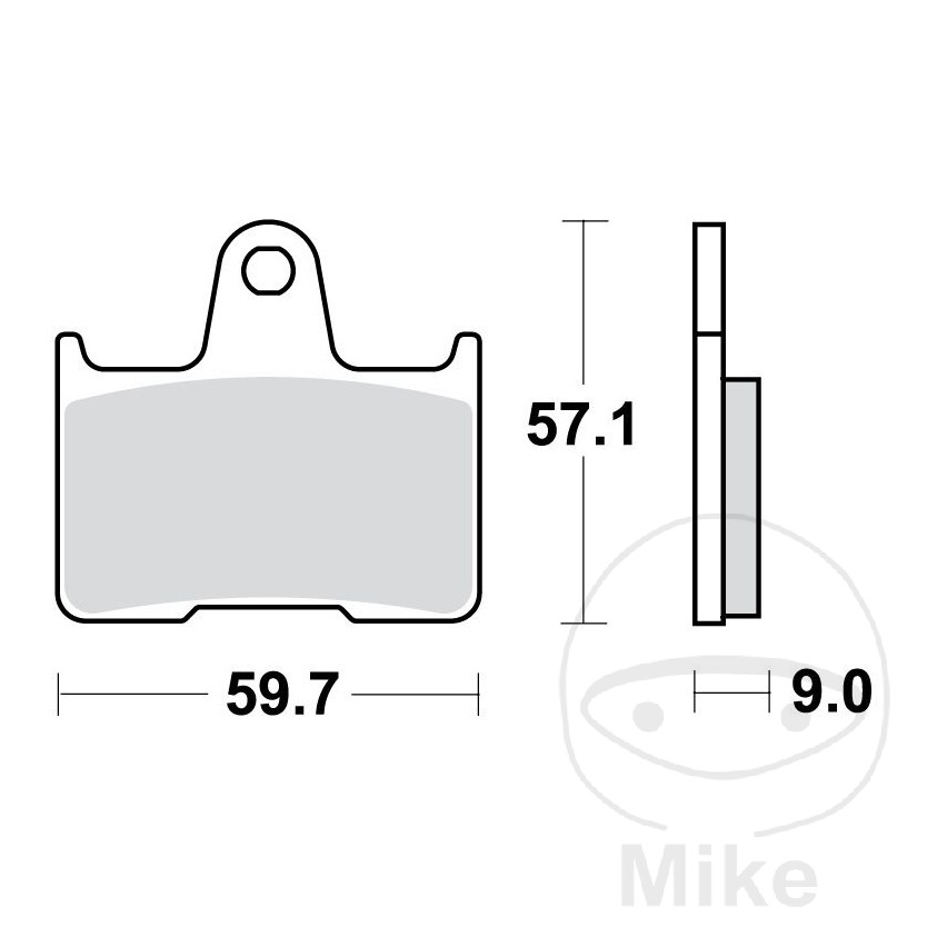 Brake Pad Sinter Rear TRW for BMW M1000RR