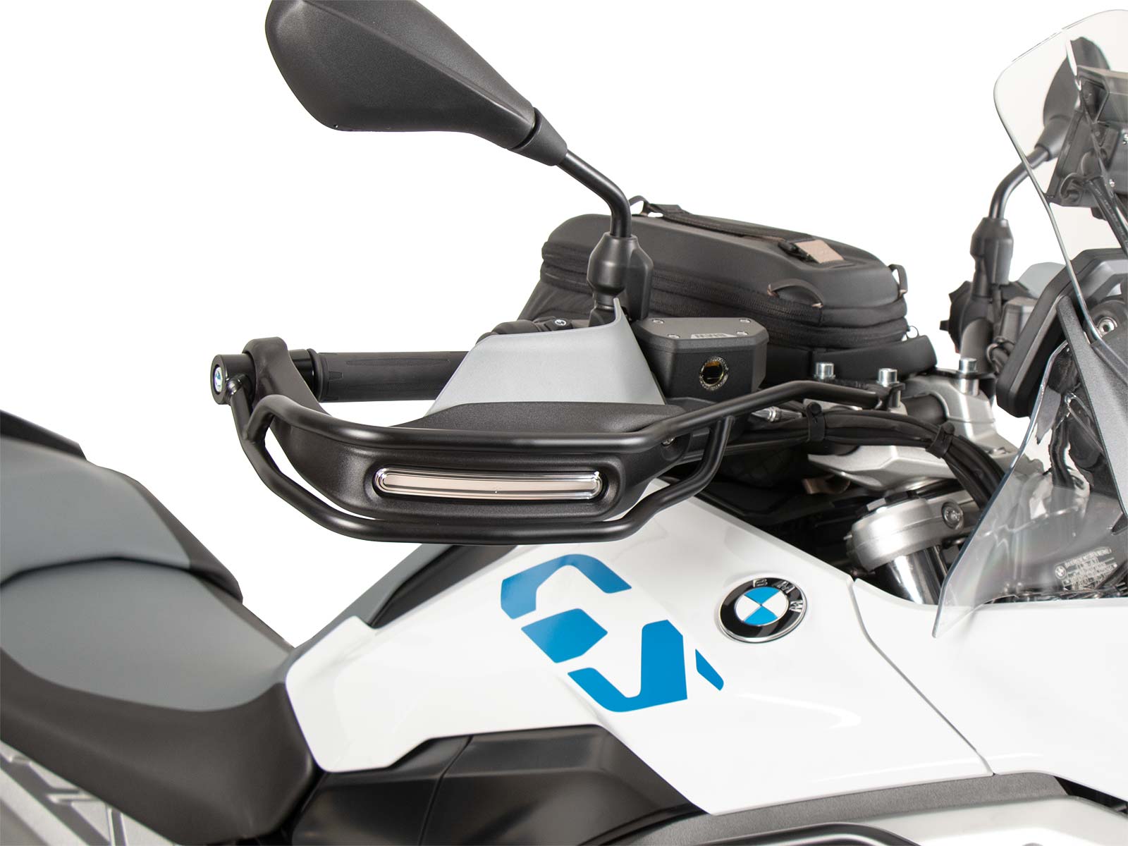 Grip protection (left + right) black for BMW R 1300 GS (2023-)