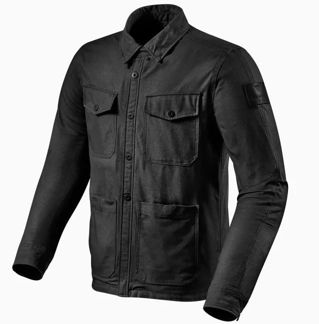 Veste de travail REVIT! Overshirt, Homme, Noir