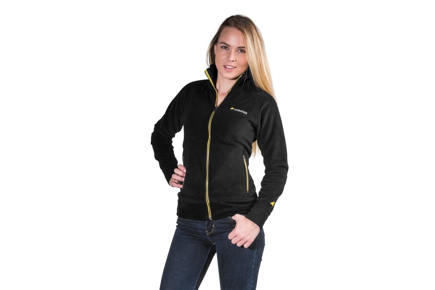 Chaqueta de forro polar Touratech para mujer negra