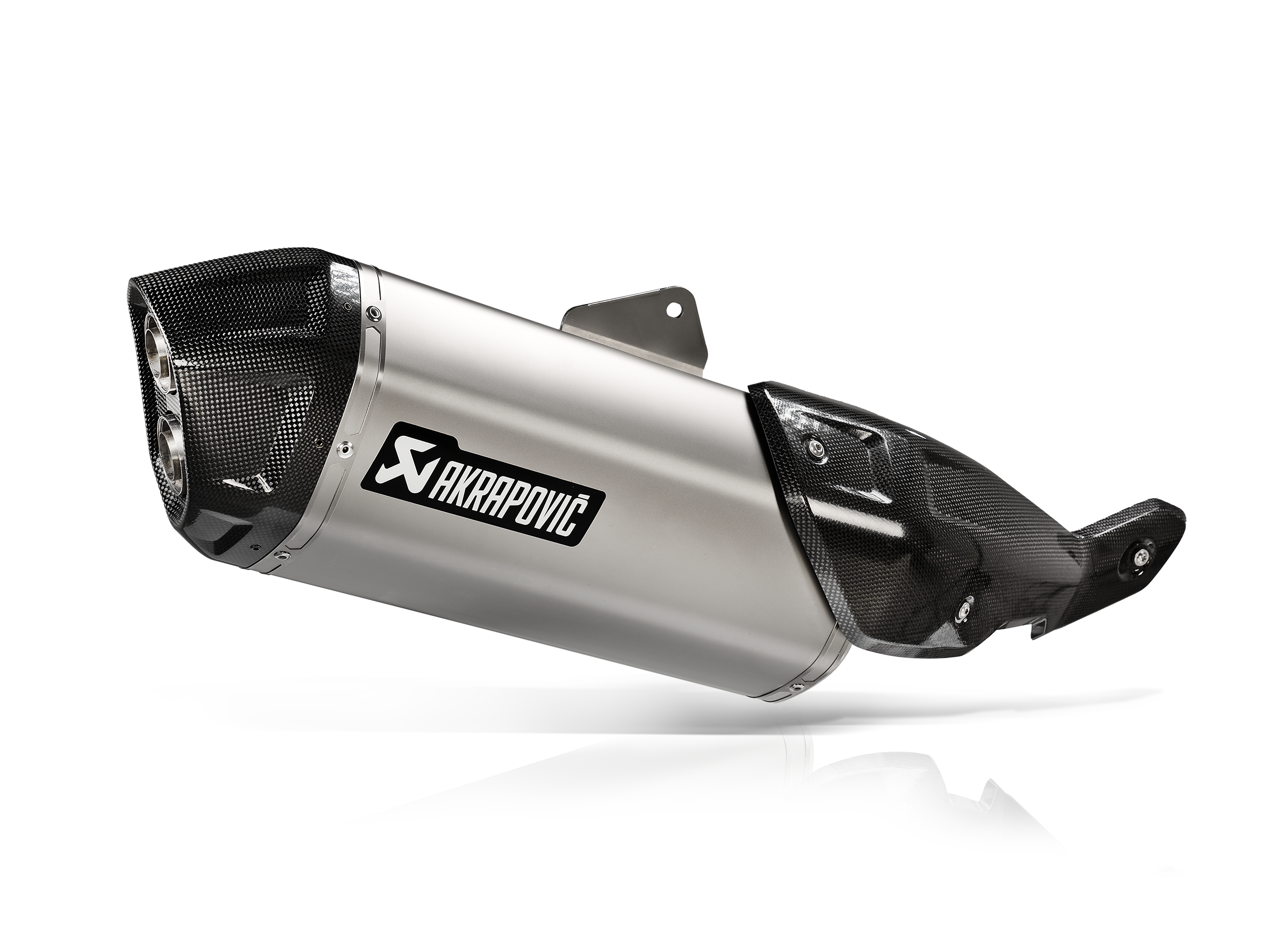 Akrapovic Slip-On Line (Titanium) Exhaust for Suzuki V-STROM 800DE 2022 - 2023