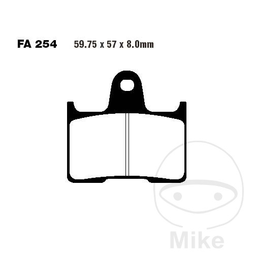 EBC HH Sinter Brake Pad Rear for BMW M1000RR