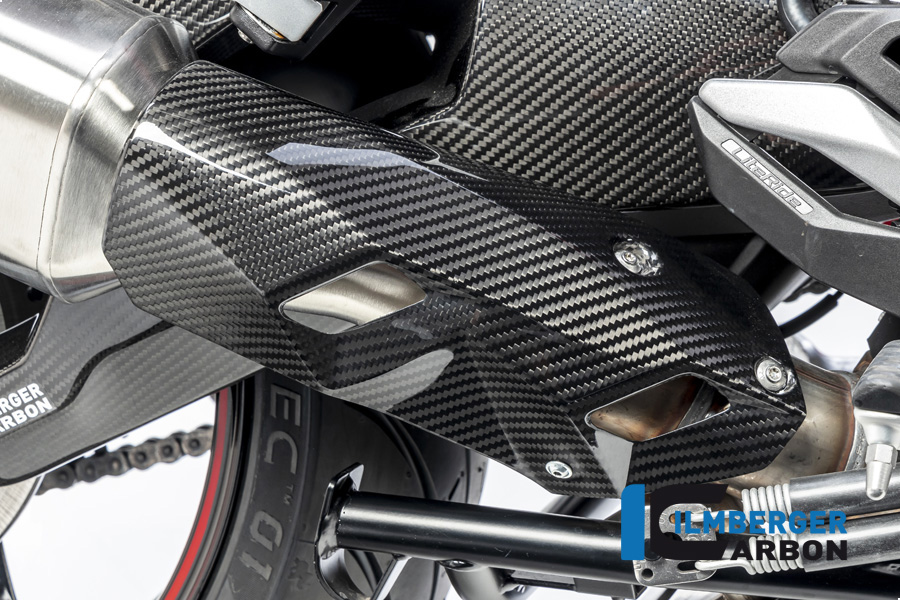 Parafango in carbonio per il silenziatore anteriore per BMW S1000XR dal 2020