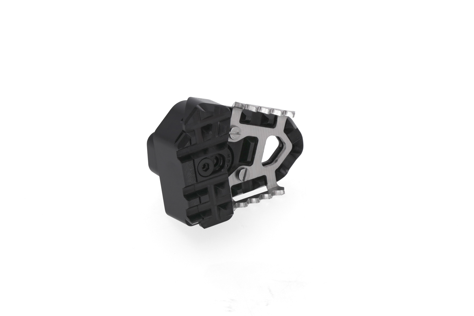 Extensión del pedal de freno trasero SW-Motech negra para Yamaha Ténéré 700 (19-)