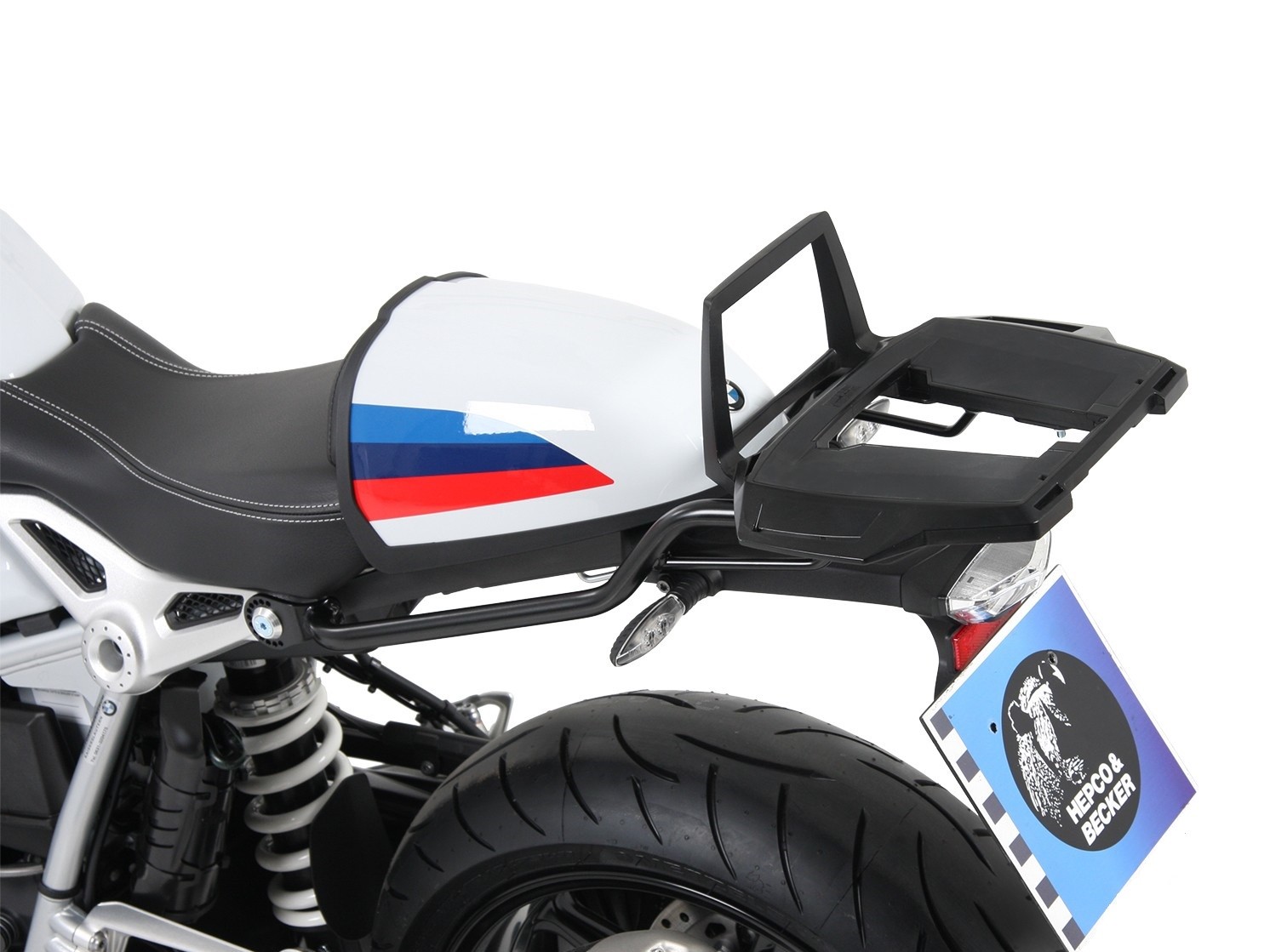 Hepco&Becker Alurack porte-topcase noir pour BMW R nineT Racer 2017-2023