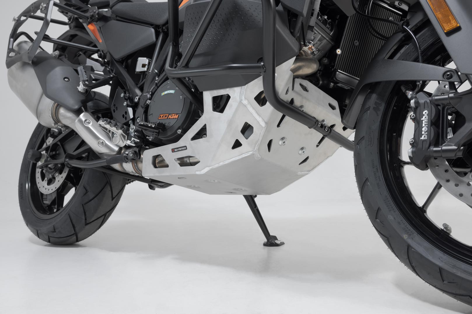 Protección de motor SW-Motech plateada para KTM 1290 Super Adventure (21-)