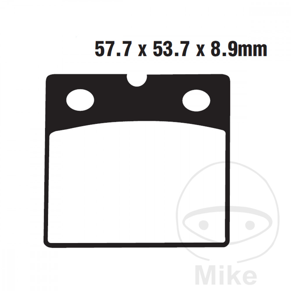 Pastilla de freno semi-sinterizada V EBC para BMW K 75 C RT S K 100 LT RT R 100 RT RS