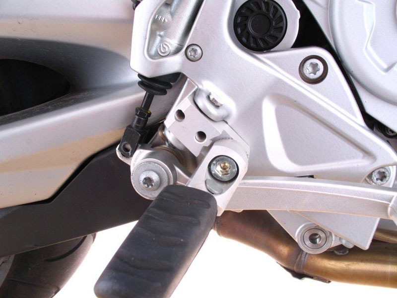 Bajo soporte de pie ajustable 40mm ABE para BMW K1200S