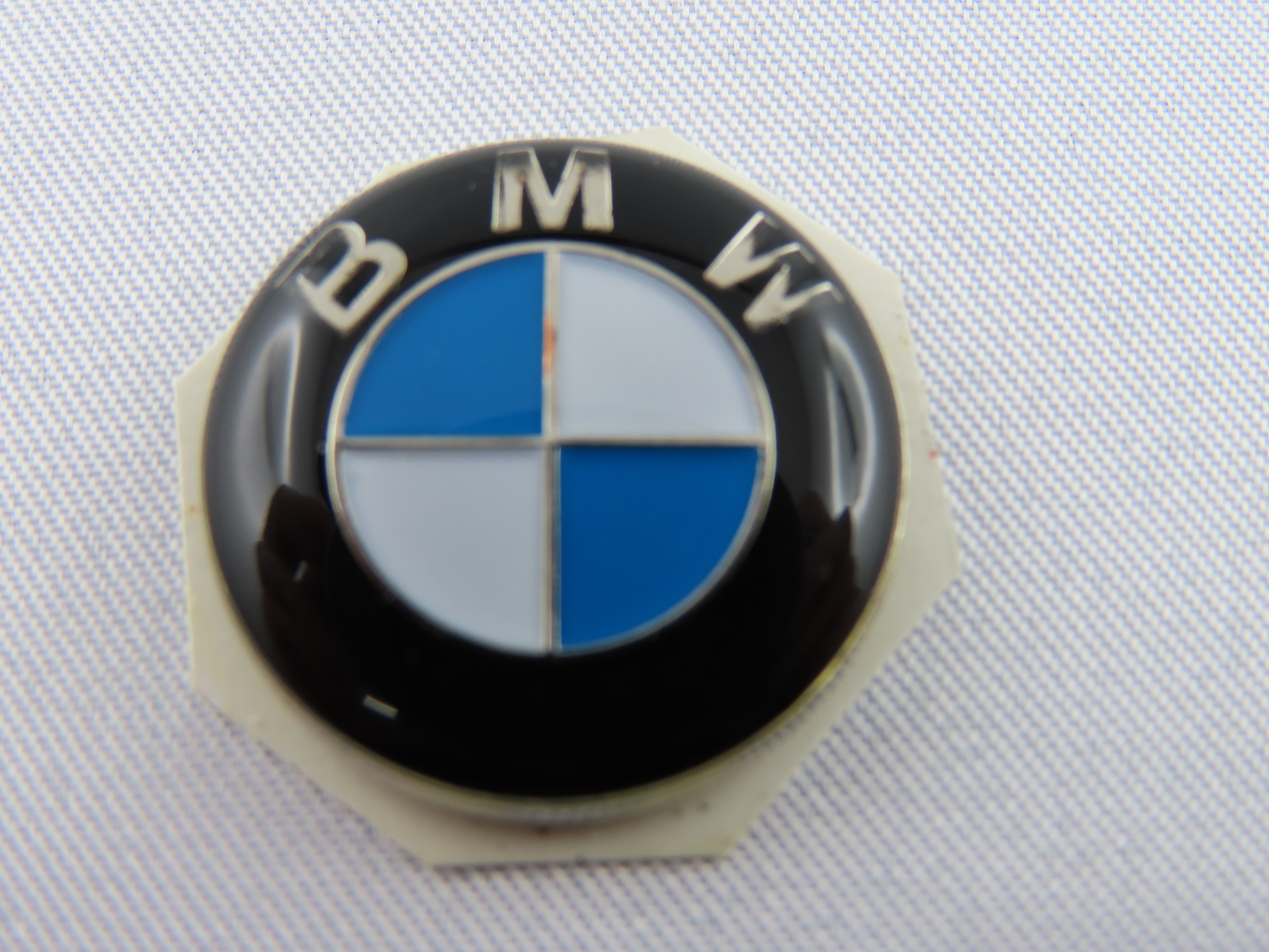 Badge Emblem D=21MM Logo BMW for Luggage Rack Top Case e.g. R1150GS Adv.