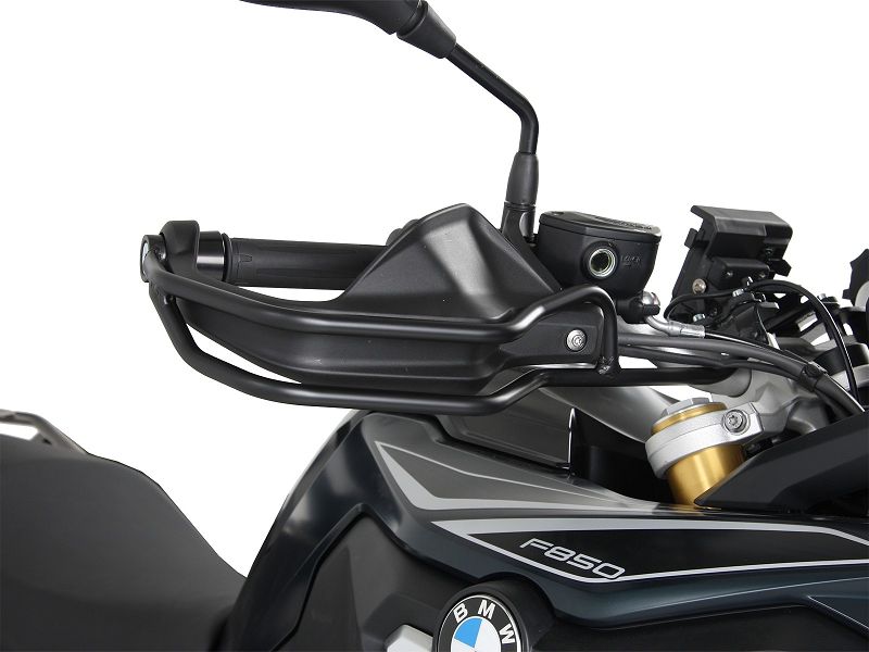 Barre di protezione per manubrio Hepco&Becker sinistra + destra nere per BMW F850GS 2018-