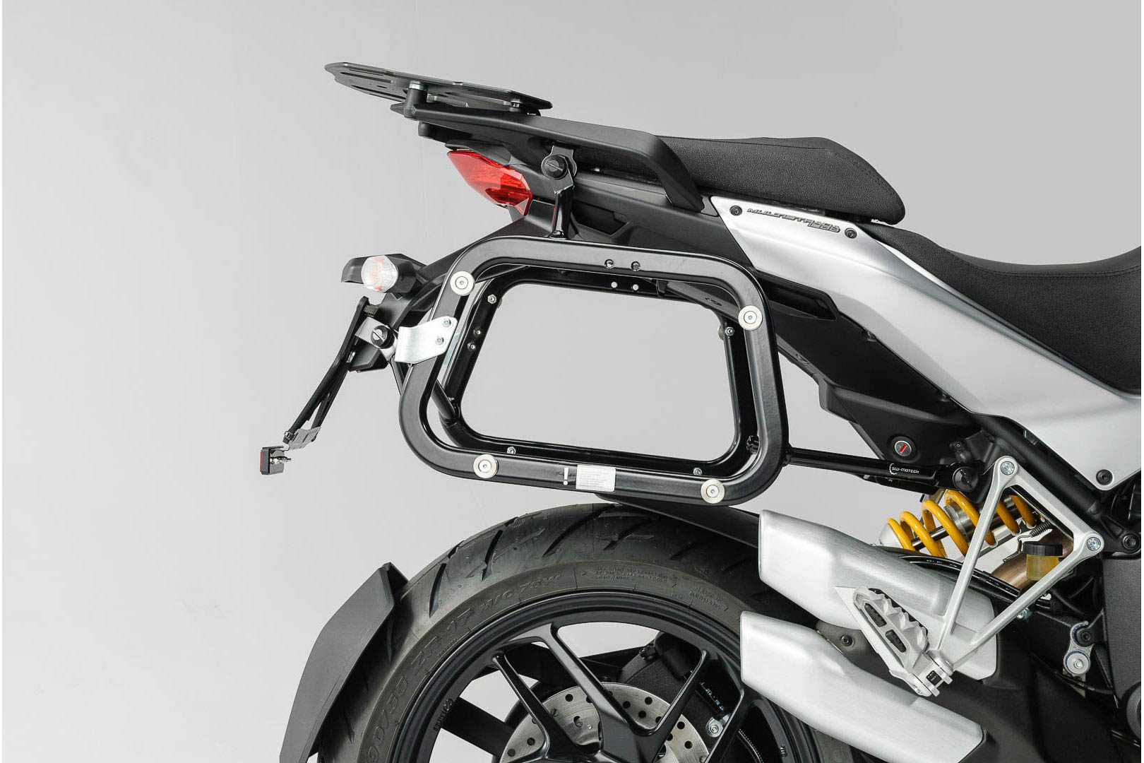 SW-Motech EVO Porte-bagages Noir pour Ducati Multistrada 1200 / S (10-14)