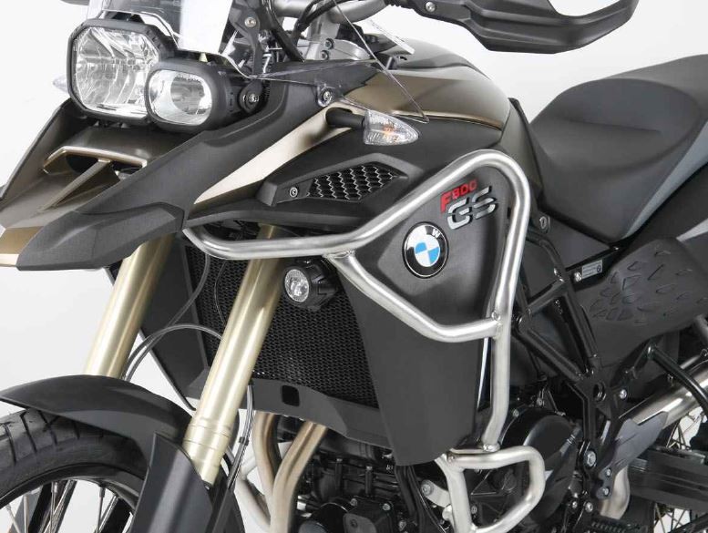 Protection de réservoir combinaison avec protection moteur en acier inoxydable d'origine pour BMW F800GS Adventure 13-18