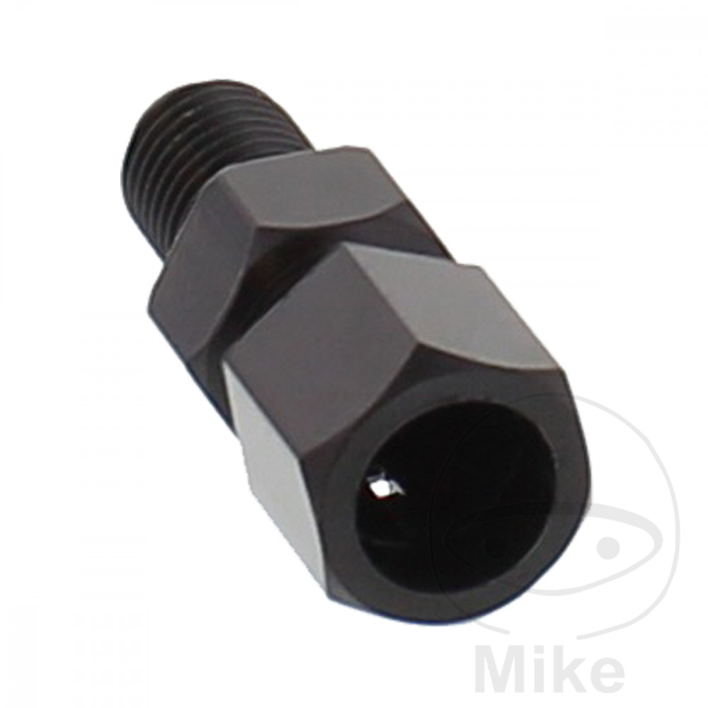 Adaptador de espejo JMP M10 x 1.25 mm derecho para BMW G650 Xcountry Xmoto Xchallenge