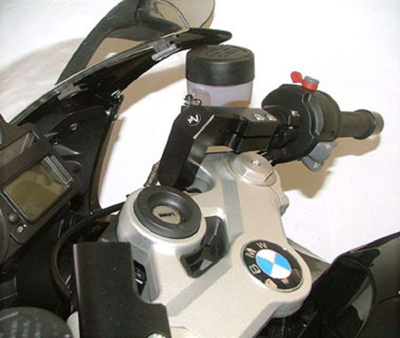 Adattatore manubrio rialzo manubrio 50mm più vicino con ABE per BMW R1200S