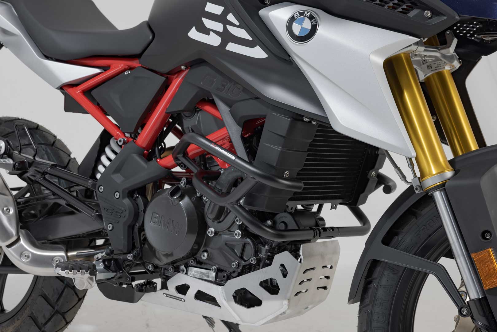 SW-Motech Protectores de Motor Negros para BMW G 310 R (16-) / G 310 GS (17-)