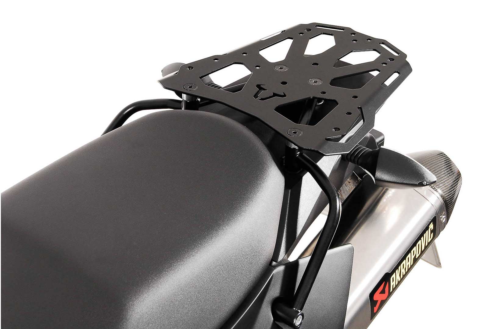 Soporte de equipaje de acero SW-Motech negro para KTM LC8 950-990 Adventure