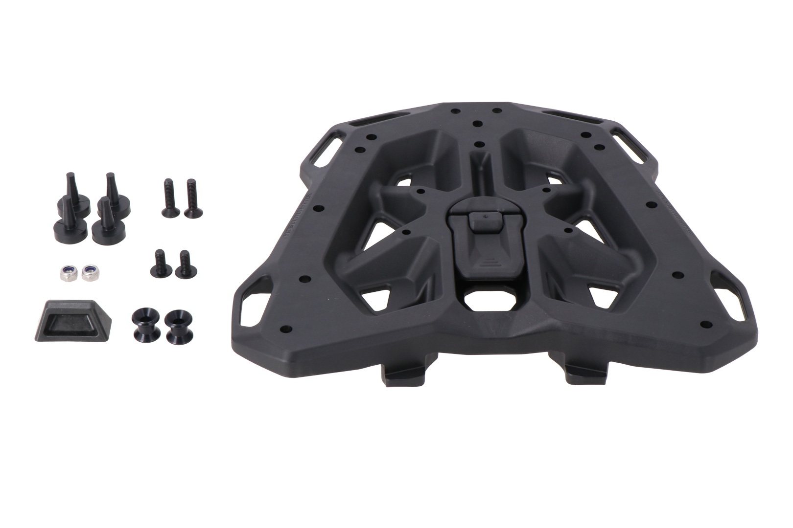 SW-Motech Adapter Plate for STREET-RACK Luggage Carrier Black. For DUSC Mounting