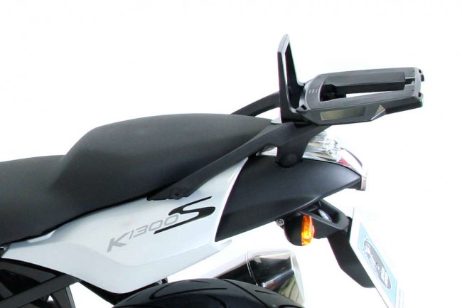 Alurack Top Case Carrier for Combination with Original Luggage Rack Black for BMW K1300S (2009-2016)