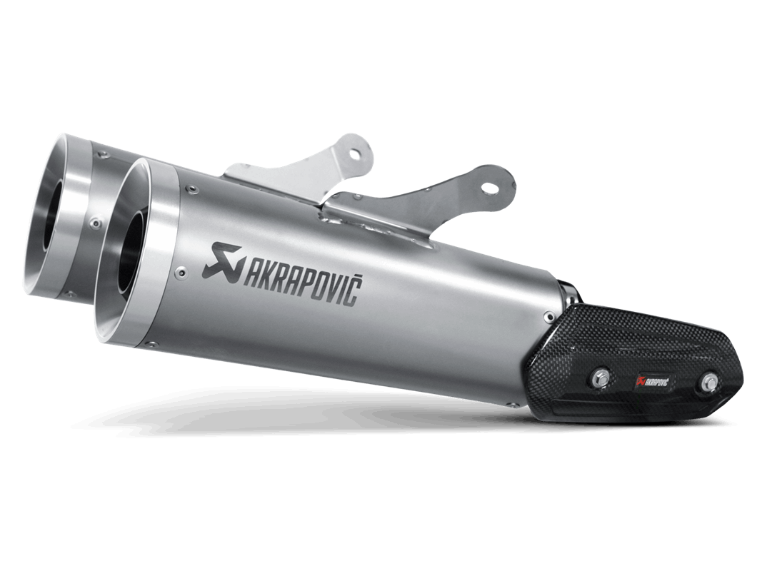 Akrapovic Slip-On Line (Titanium) Exhaust for Star Motorcycles VMAX from 2012 onwards