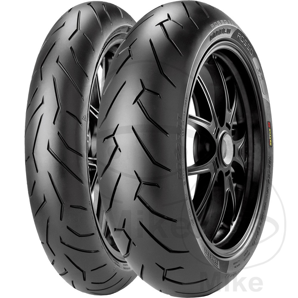 120/70ZR17 (58W) TL pneu avant Pirelli Diablo Rosso 2 K