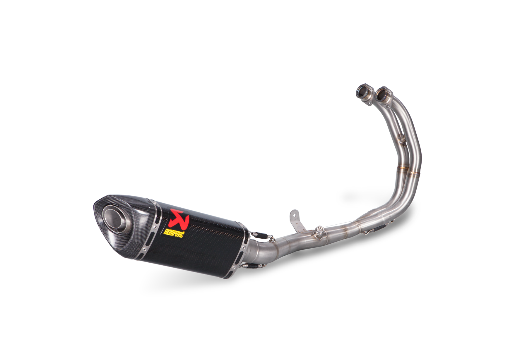 Scarico Akrapovic Racing Line (Carbonio) per Yamaha MT-03 dal 2016 YZF-R3 dal 2019 YZF-R25 dal 2014