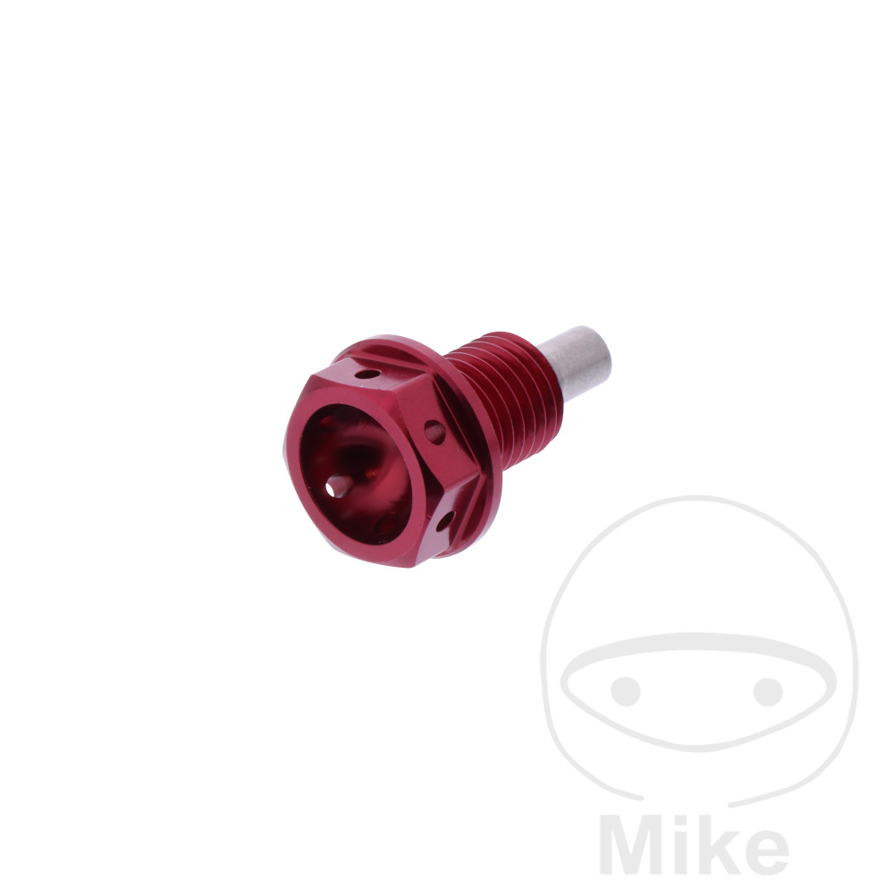 Vis de vidange magnétique JMP BOM12 X 1.50 mm 15 mm Alu Racing rouge pour BMW C1 125/200