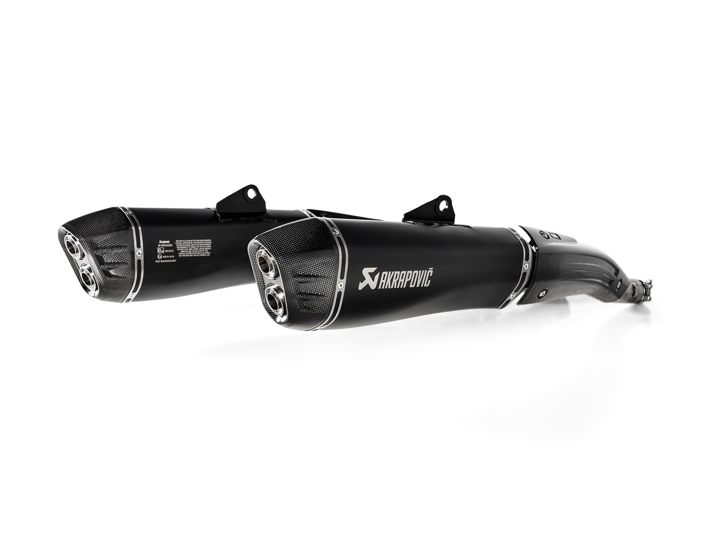 Akrapovic Slip-On Line (Titane) Échappement pour BMW K 1600 B / Grand America à partir de 2019