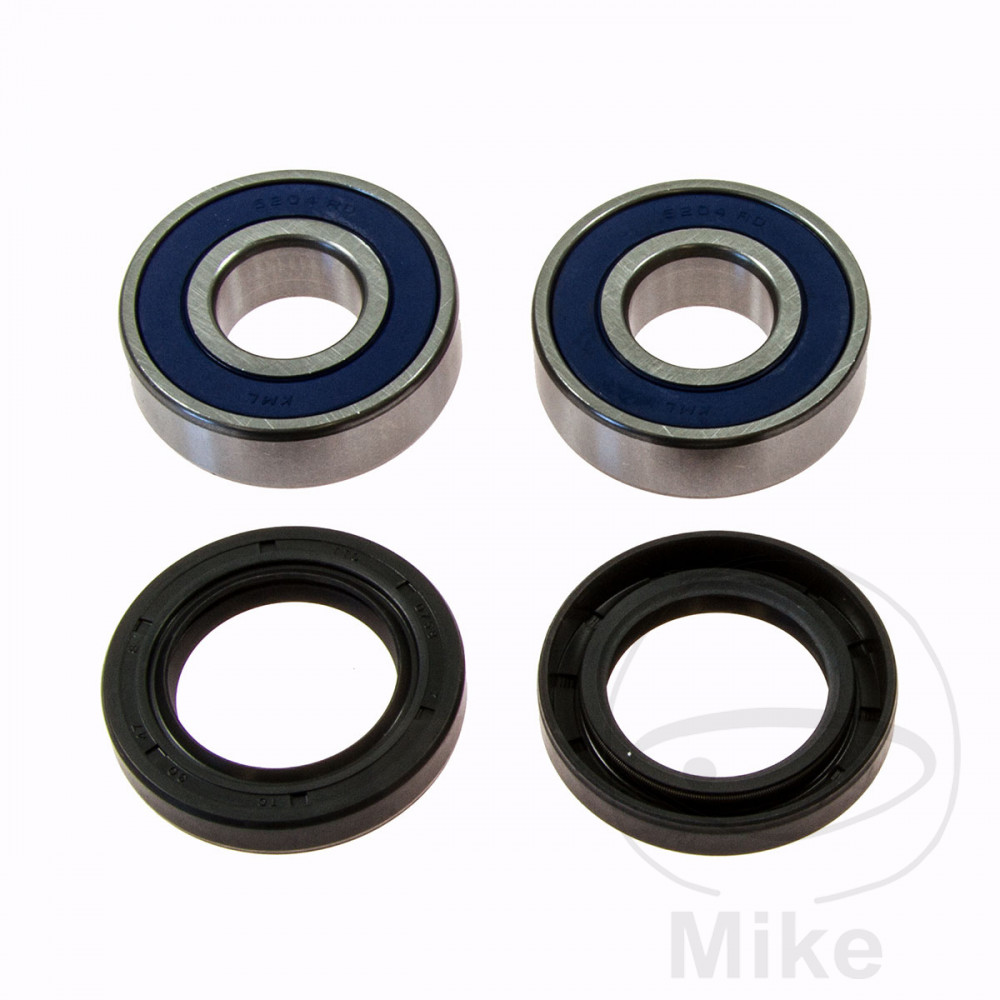 Juego de rodamientos de rueda delantero completo All Balls Racing con retenes para BMW F650CS F 650 CS