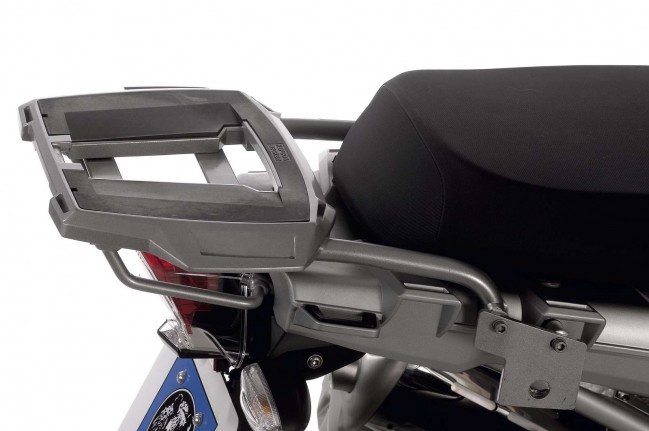 Alurack Top Case Carrier for Combination without Original Luggage Rack Silver for BMW R1200GS (2008-2012)