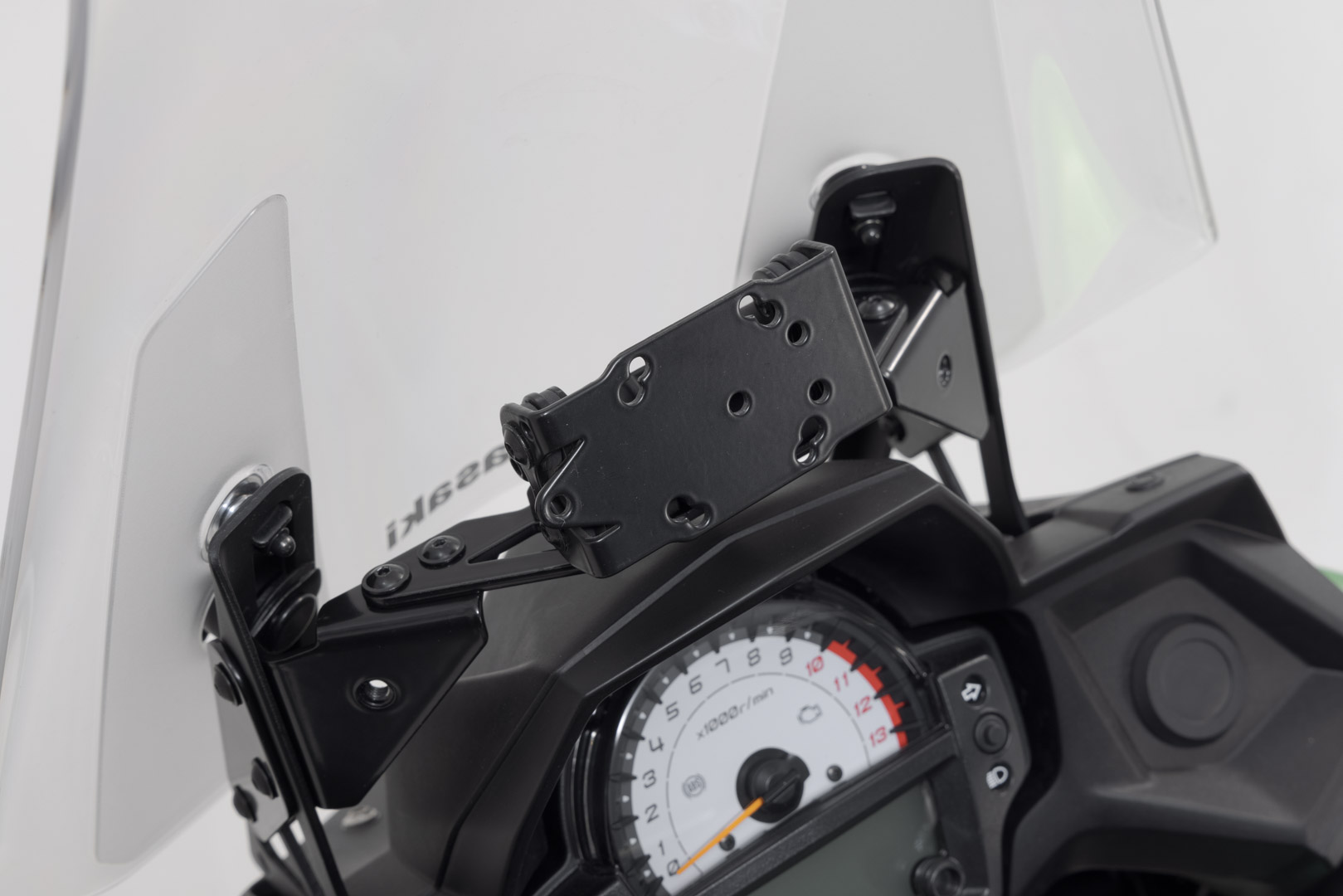 SW-Motech Navigation Mount in Cockpit Black for Kawasaki Versys 650 (14-21)