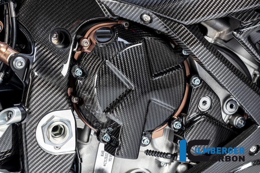 Couverture en carbone du couvercle d'embrayage pour BMW S1000RR à partir de 2019 M1000RR à partir de 2021 S1000R à partir de 2021