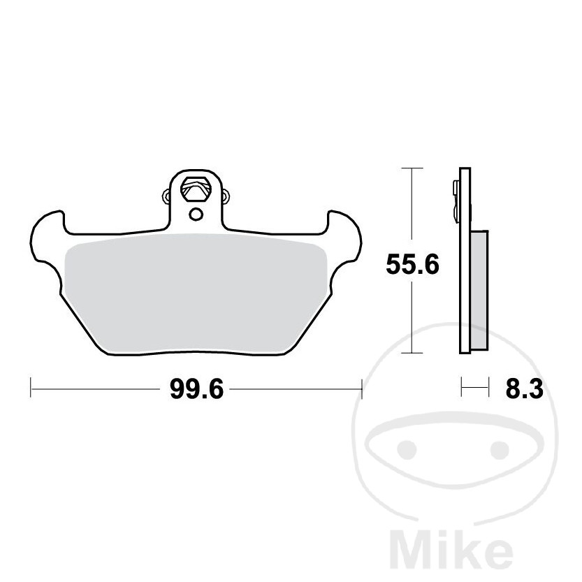 Pastiglie dei freni anteriori Sinter SV TRW per BMW R1150GS K1100LT K1