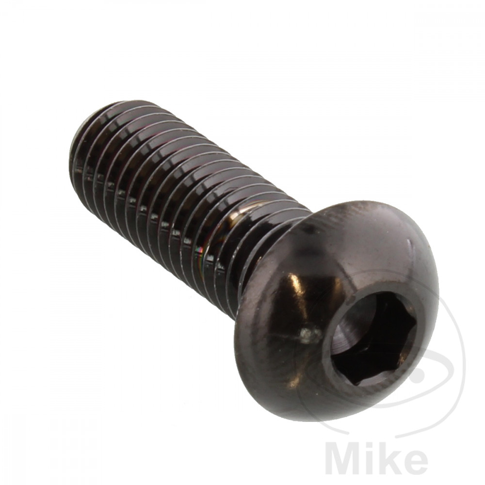 BMW R 1200 C CL Tornillo de disco de freno M8X1.25 mm 25 mm acero inoxidable V4A negro C1 125/200