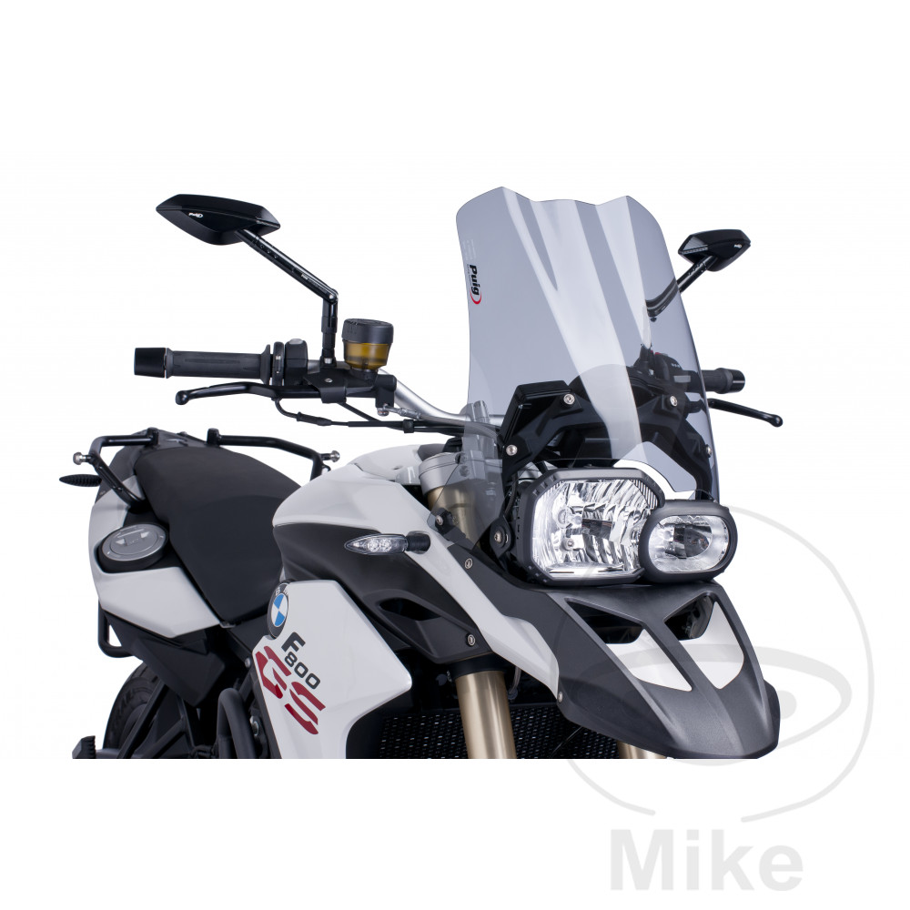 BMW F800GS 2009-2017 + Parabrezza Touring Avventura Puig Grigio Fumè