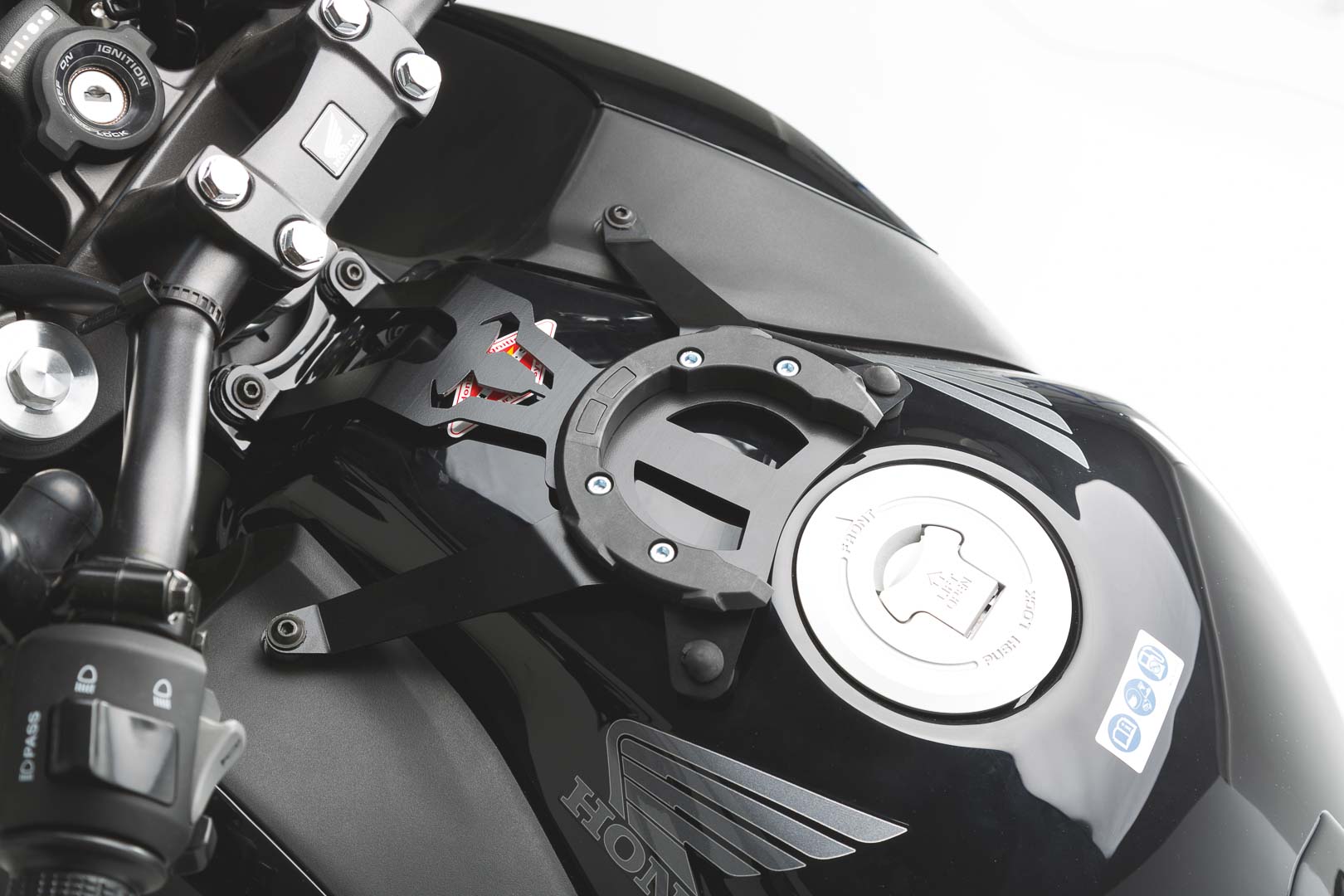 SW-Motech EVO Anillo de Depósito Negro para Honda CB500F (12-16)