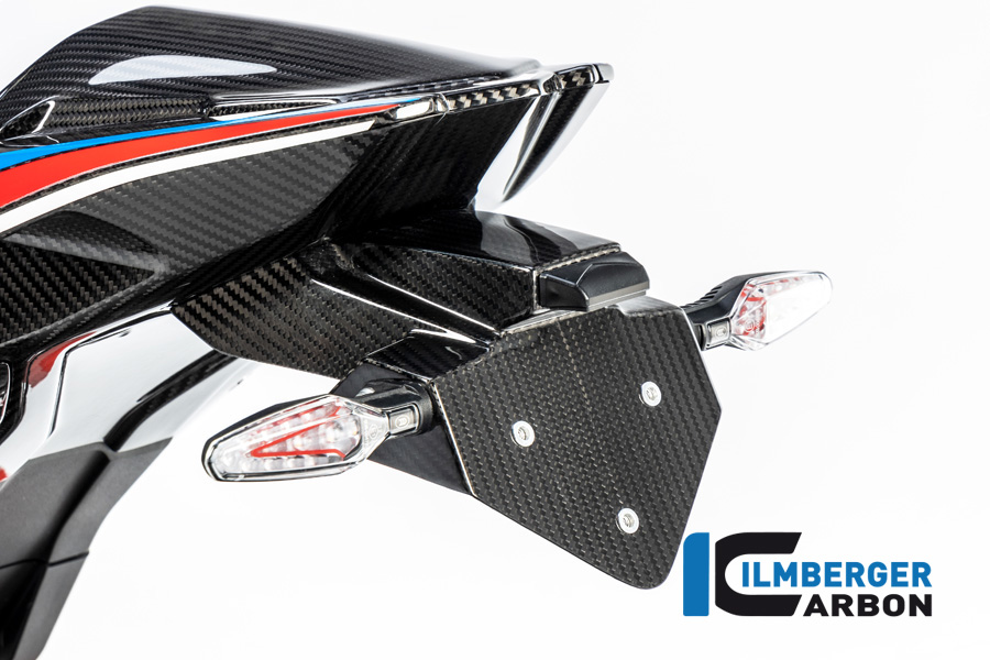 Carbon License Plate Holder for BMW S1000RR from 2019, M1000RR from 2021, S1000R from 2021