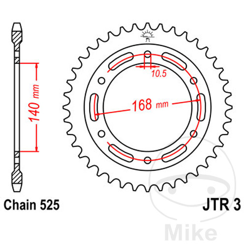 BMW F 800 R GS + Pignone Adventure JT 41T Passo 525 INTERNO 140 LK 168 F700GS