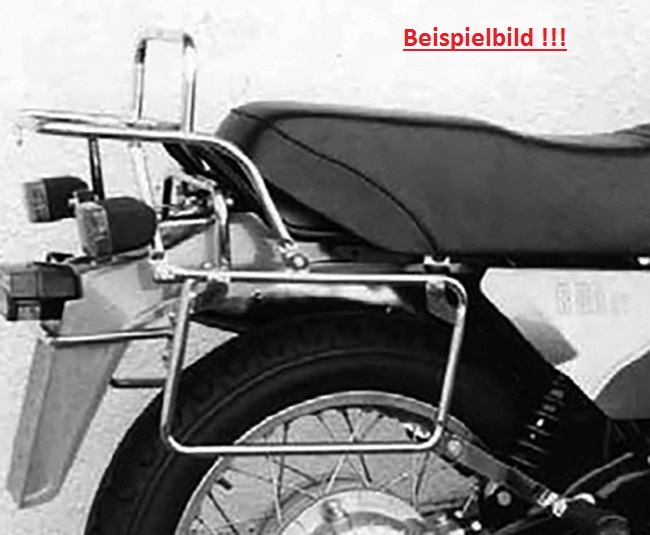 Hepco&Becker ensemble complet de support de valise latérale avec porte-bagages en tube noir pour BMW R80ST 1982-1984