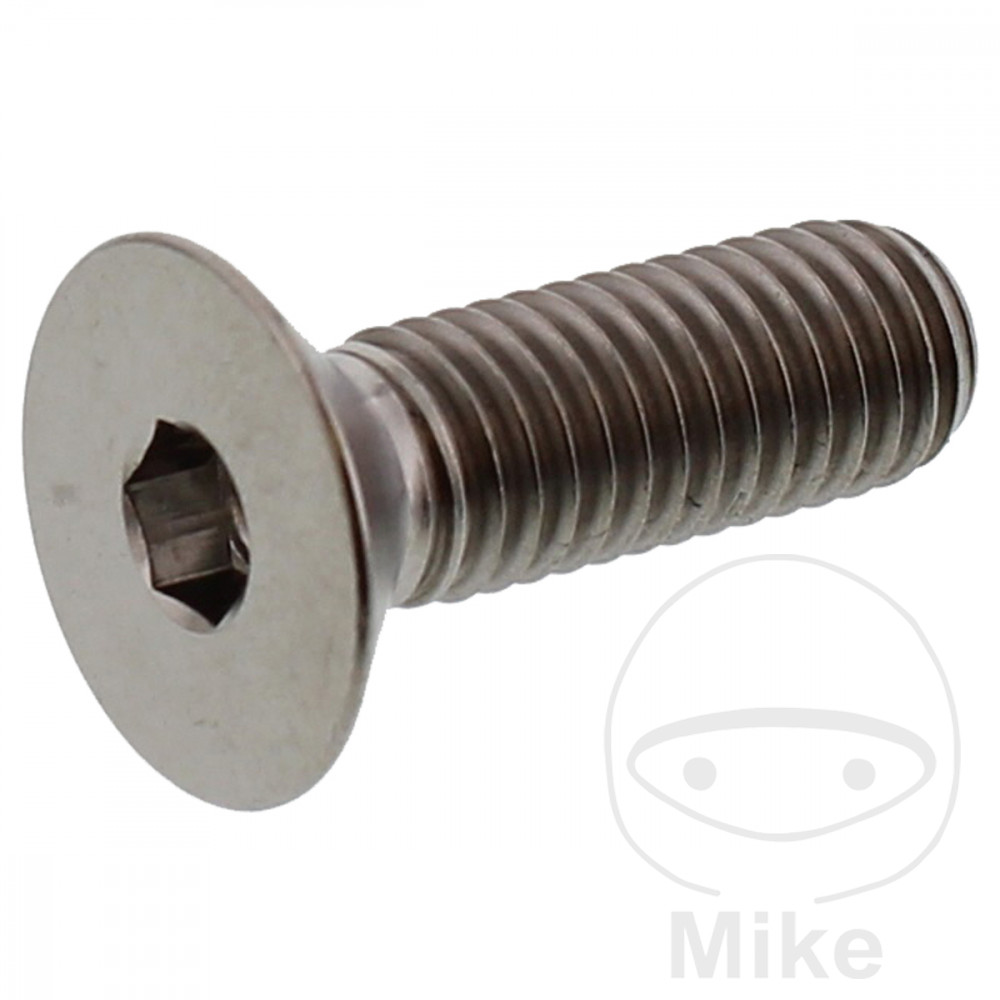 BMW G450X Tornillo de fondo JMP M8X1.25 mm 25 mm Titanio G 450 X