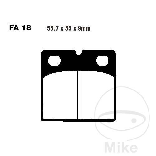 Plaquette de frein semi-sinter EBC pour BMW K 75 100 1100 K1200RS R1100RS R 100 RS RT S CS