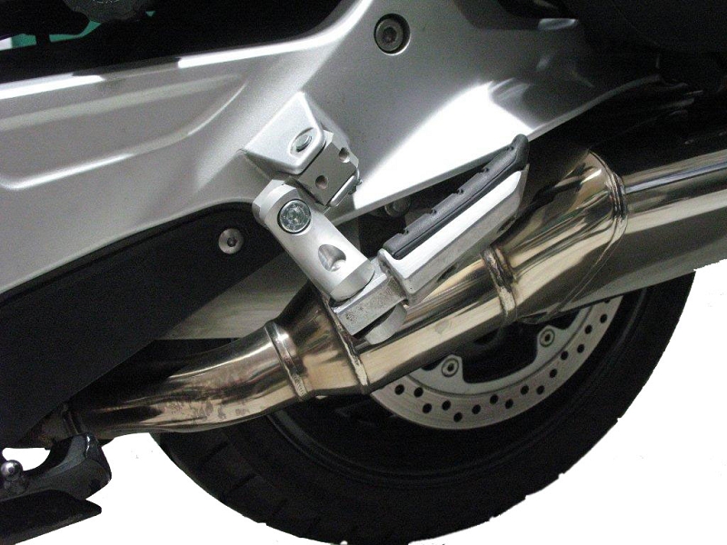 Adjustable passenger footpeg lowering kit 60mm lower with TÜV for BMW R1200RT LC R1250RT