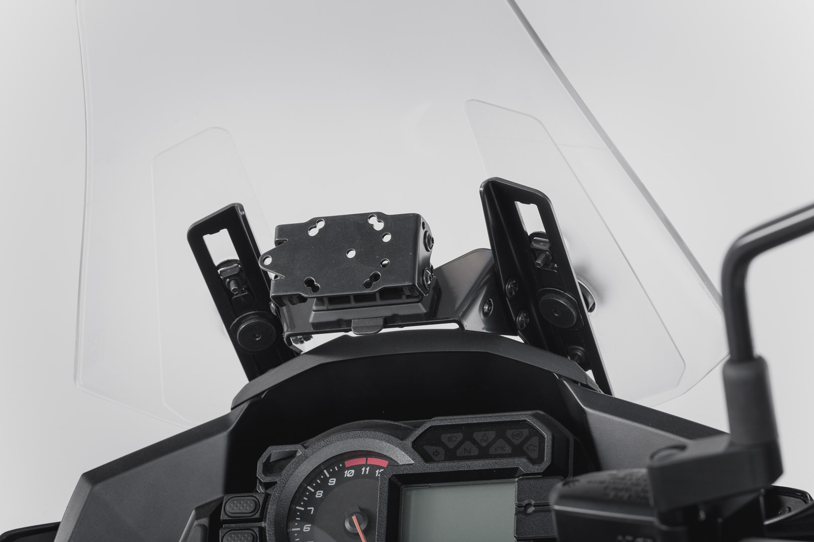 SW-Motech Navigation Mount in Cockpit Black for Kawasaki Versys 1000 (15-17)