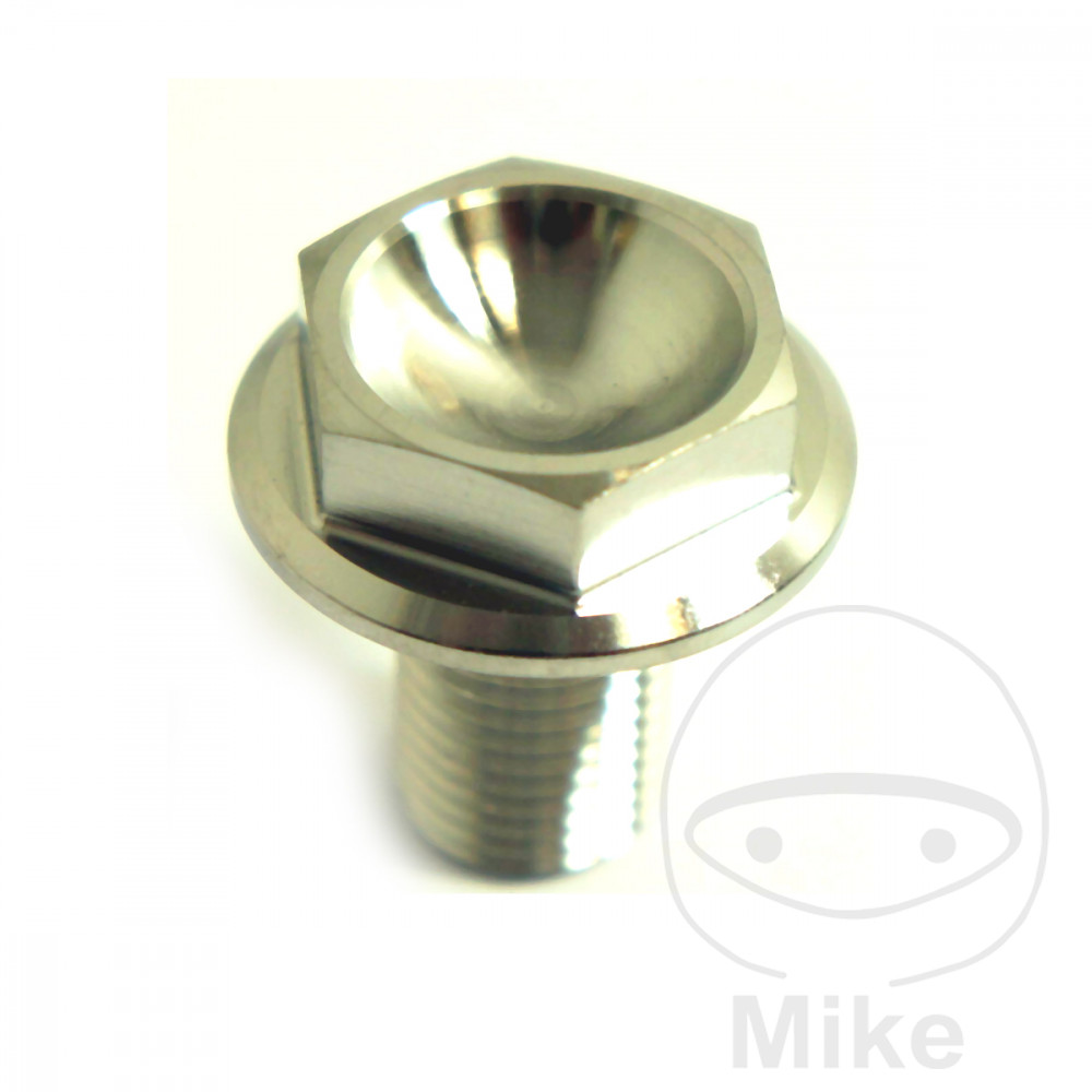 BMW F800GS 2008-2015 Tornillo de eje delantero M14X1.50 mm 22 mm Acero inoxidable V4A