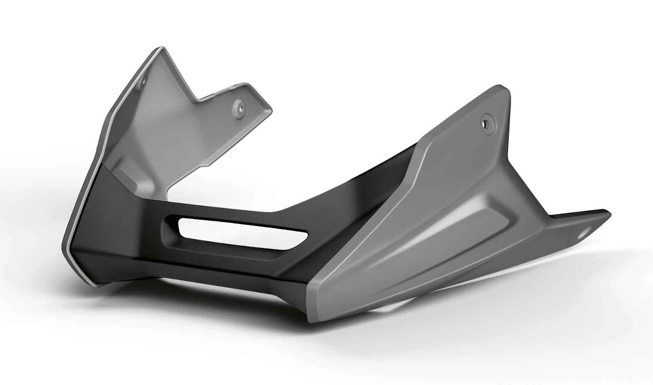 Spoiler BMW d'origine Granitgrau métallisé pour K83 F900R K84 F900XR