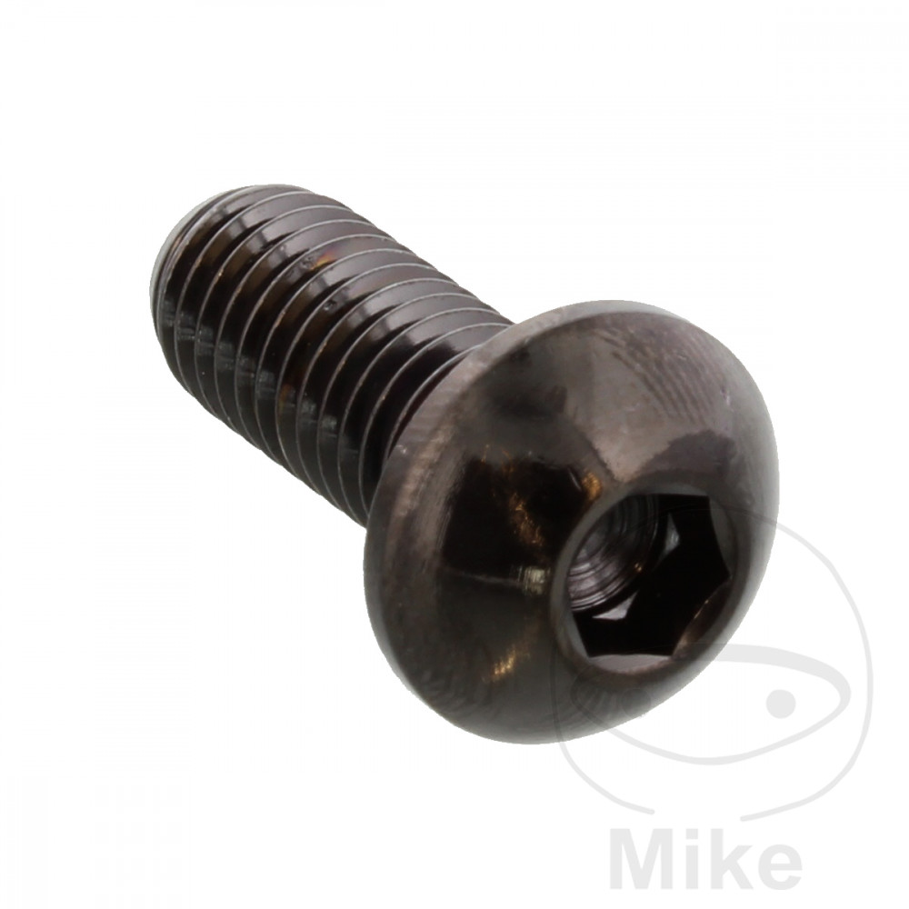 BMW C1 Tornillo de disco de freno M8X1.25 mm 20 mm Acero inoxidable V4A negro R1200GS LC