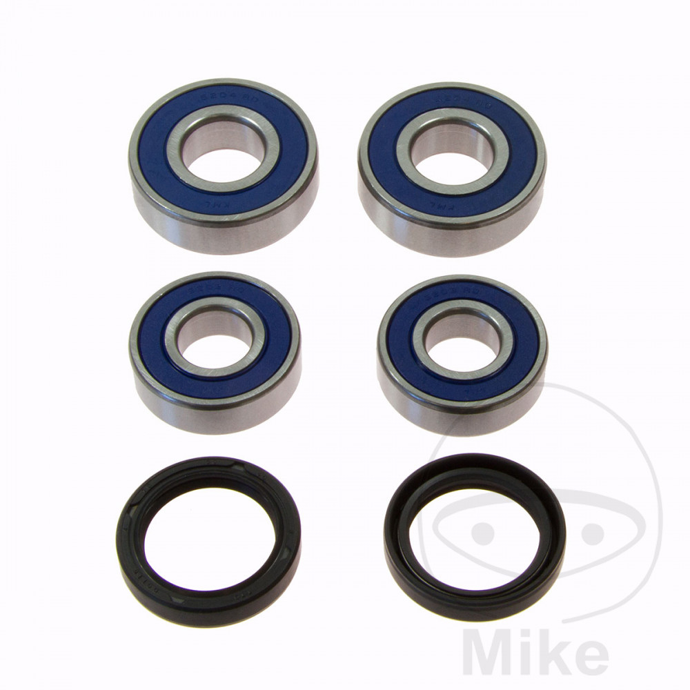 Complete Wheel Bearing Set with Seals All Balls for BMW F650GS + Dakar G650GS + Sertao